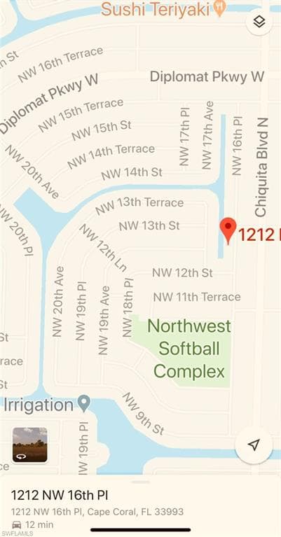 1212 NW 16th PL CAPE CORAL, FL 33993