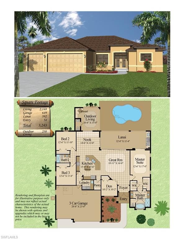 2733 SW 25th ST CAPE CORAL, FL 33914