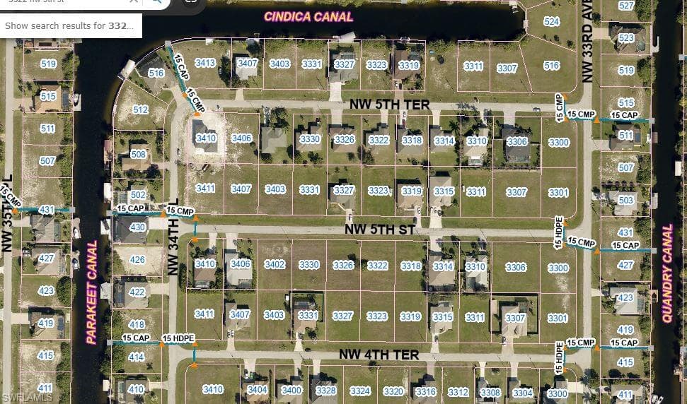 3322 NW 5th ST CAPE CORAL, FL 33993