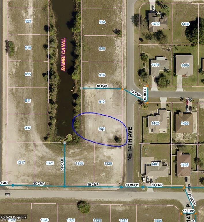 908 NE 14th AVE CAPE CORAL, FL 33909