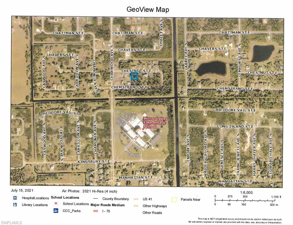 666 Chestnut ST E LEHIGH ACRES, FL 33974