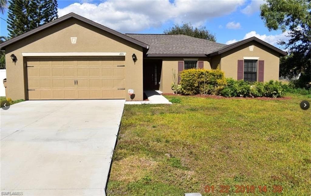 1821 SW 18th TER CAPE CORAL, FL 33991