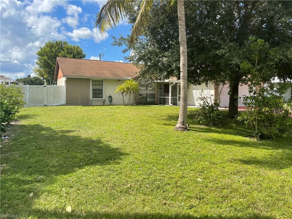 1106 SE 23rd AVE CAPE CORAL, FL 33990