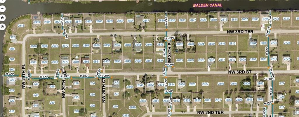 2822 NW 3rd ST CAPE CORAL, FL 33993