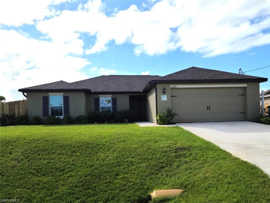 2822 NW 19th AVE CAPE CORAL, FL 33993
