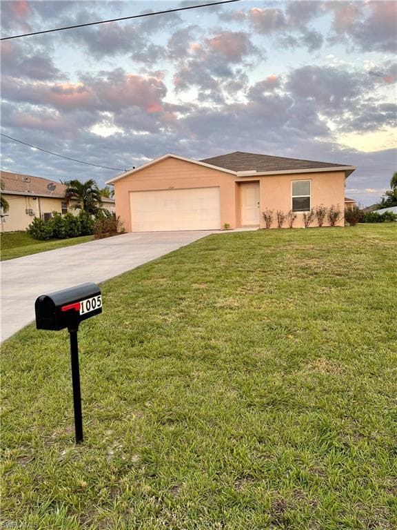 1005 NW 13th AVE CAPE CORAL, FL 33993