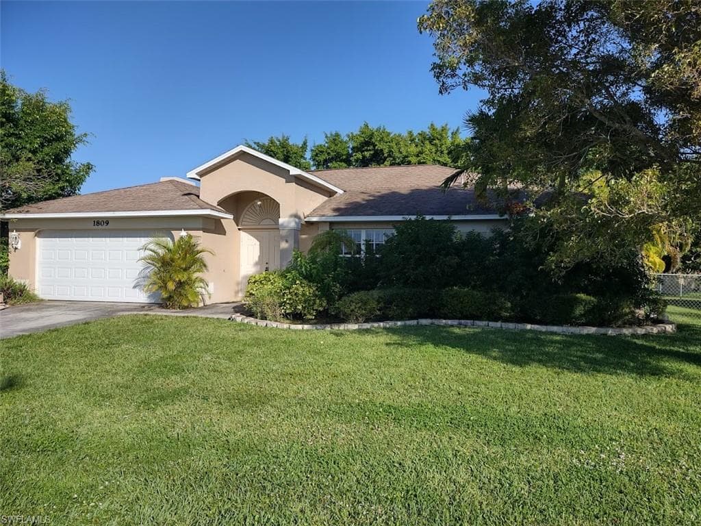 1809 SE 1st TER CAPE CORAL, FL 33990