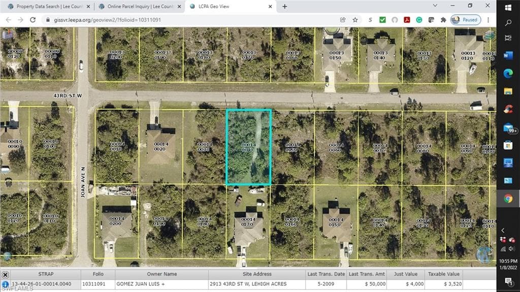 2913 43rd ST W LEHIGH ACRES, FL 33971
