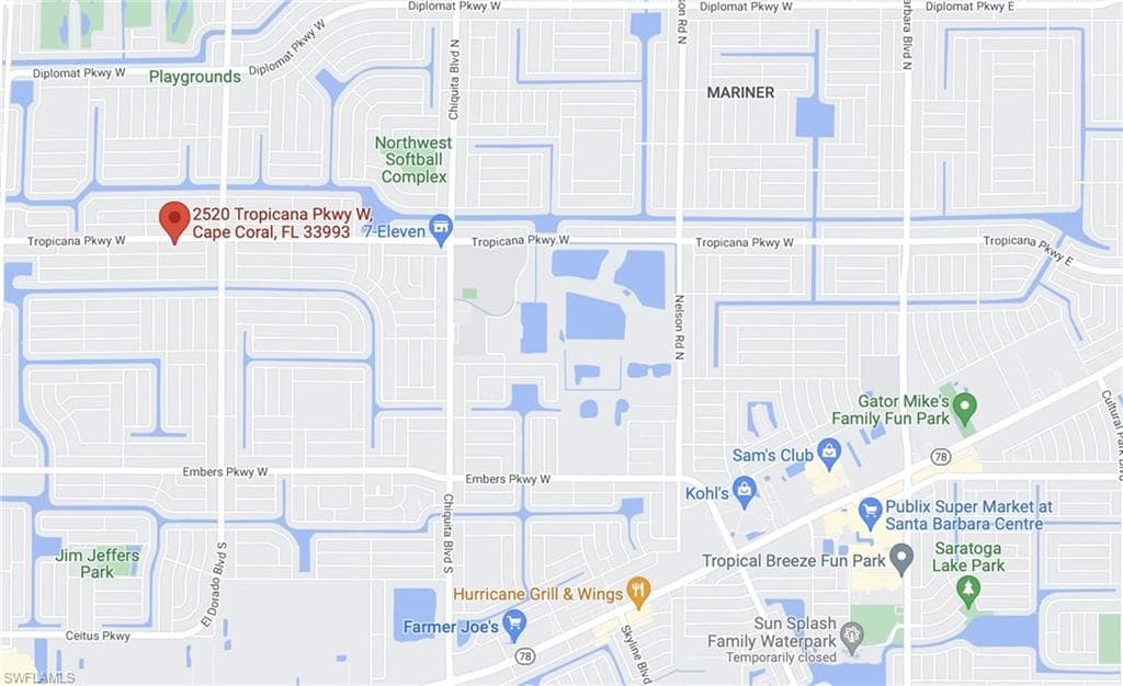 2520 Tropicana PKY W CAPE CORAL, FL 33993