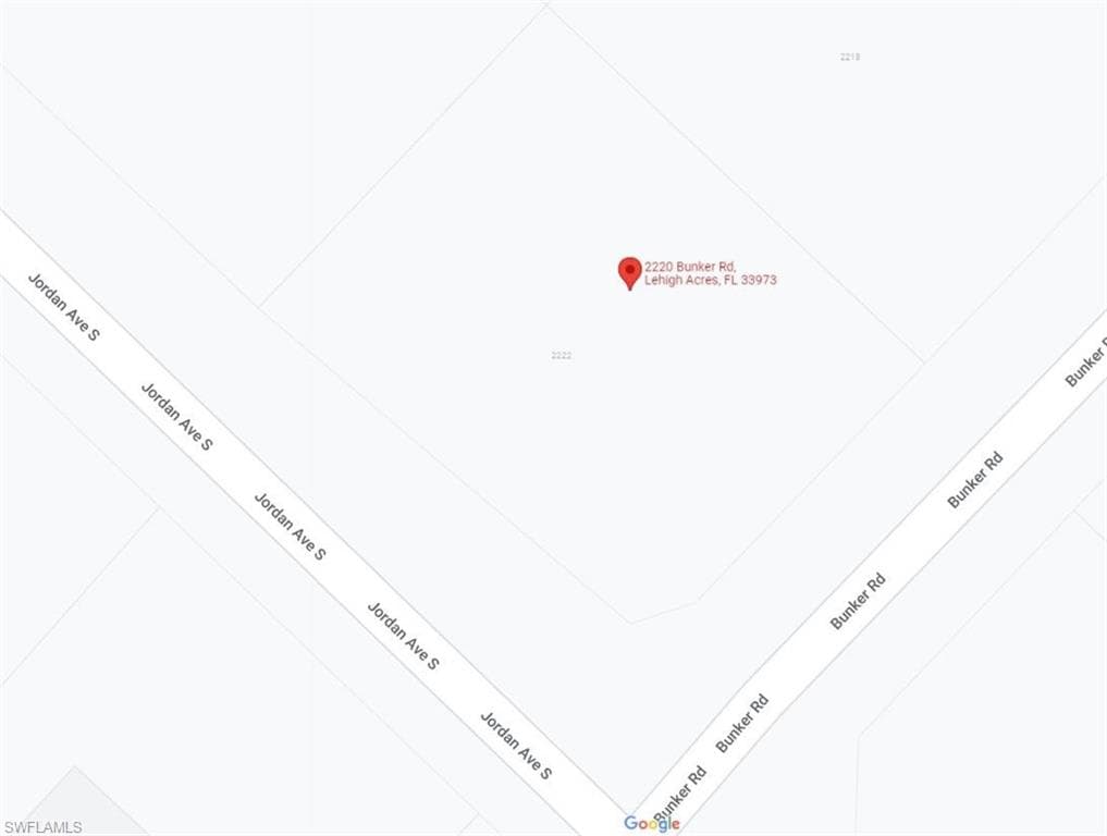 2220/2222 Bunker RD LEHIGH ACRES, FL 33973