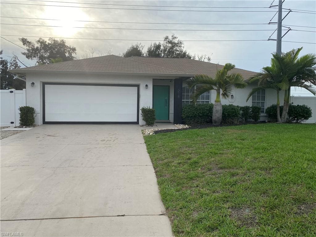 218 SW 24th AVE CAPE CORAL, FL 33991