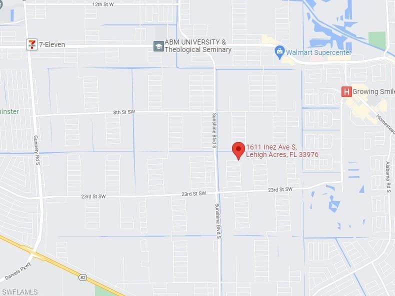 1611 Inez AVE S LEHIGH ACRES, FL 33976