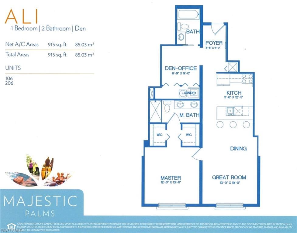 15901 ROYAL POINTE LN 206 FORT MYERS, FL 33908