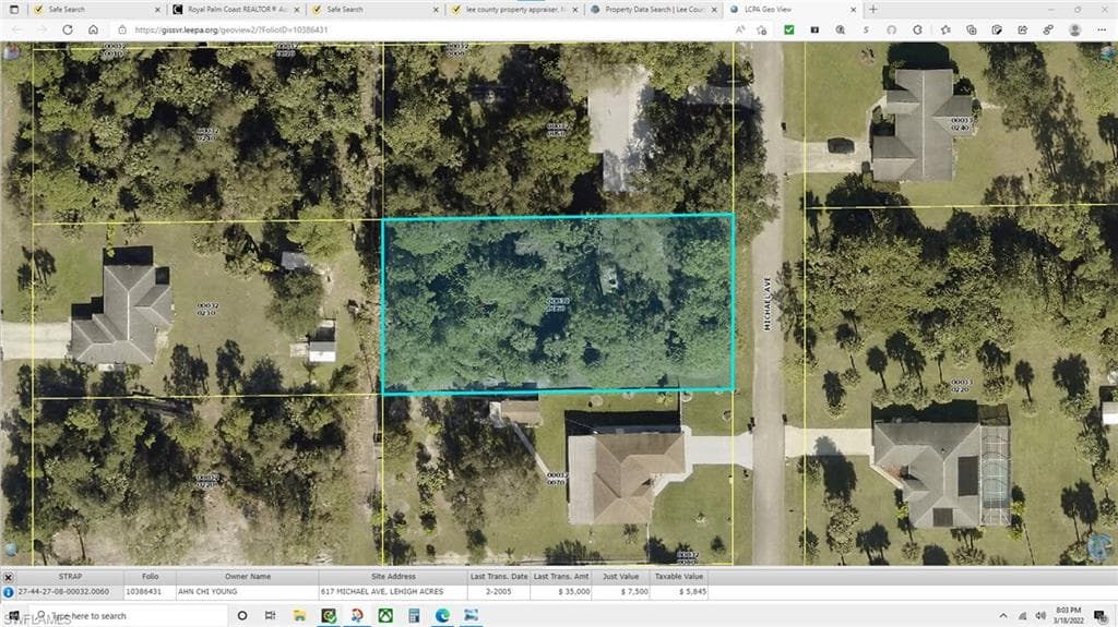 617 Michael AVE LEHIGH ACRES, FL 33936