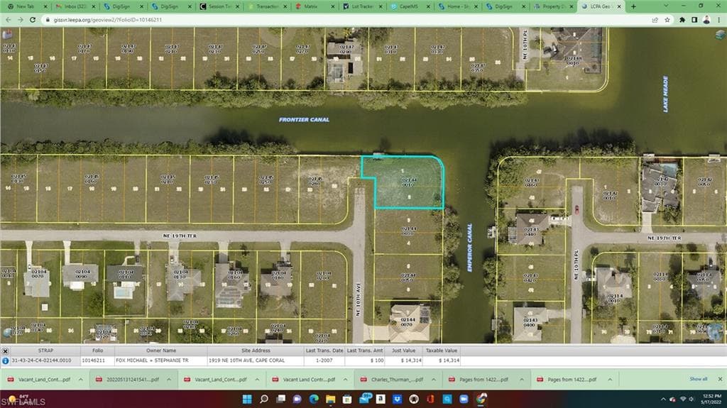 1919 NE 10th AVE CAPE CORAL, FL 33909