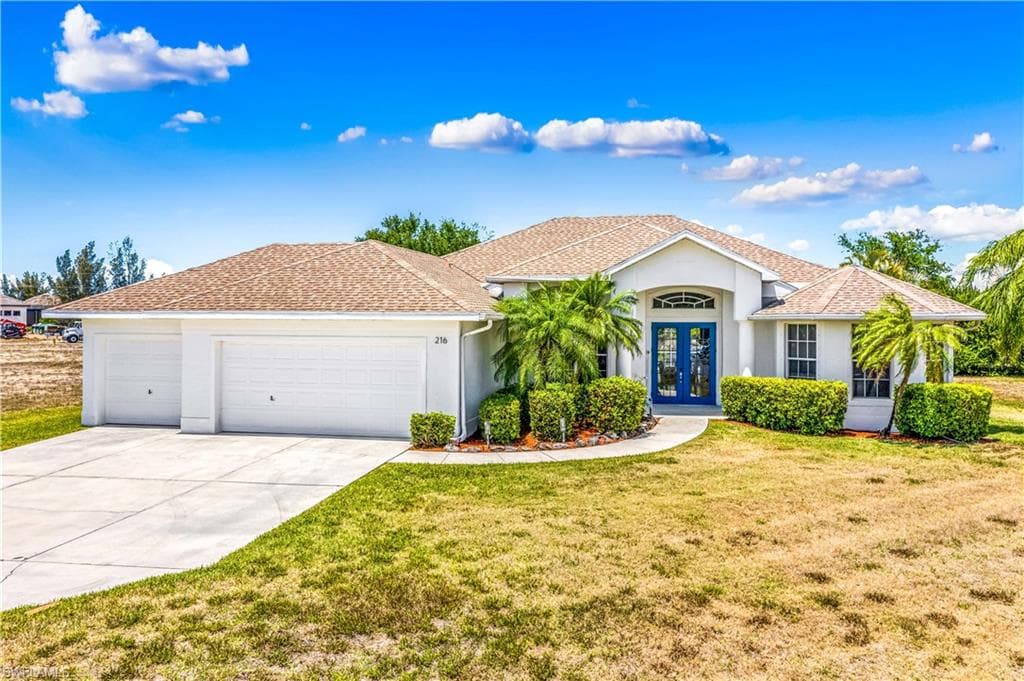 216 NW 38th PL CAPE CORAL, FL 33993