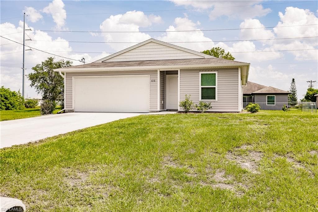616 NE 24th TER CAPE CORAL, FL 33909