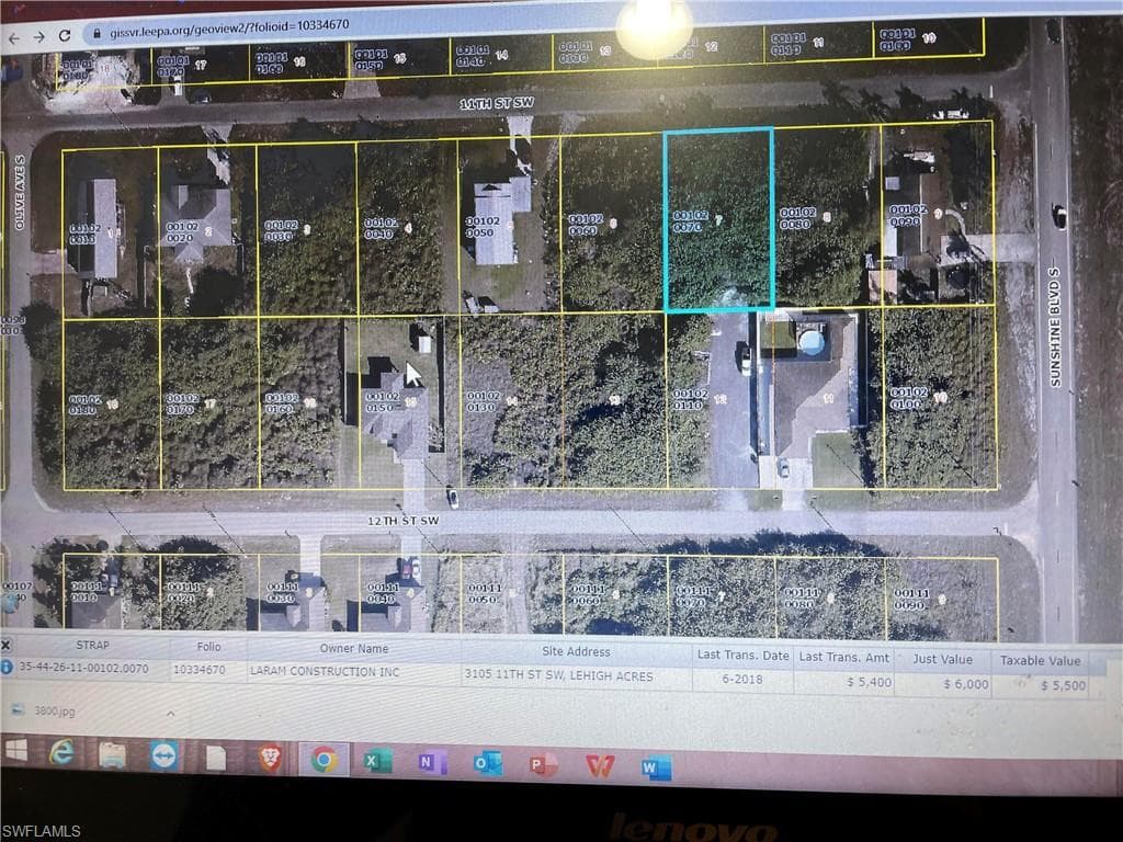 3105 11th ST SW LEHIGH ACRES, FL 33976