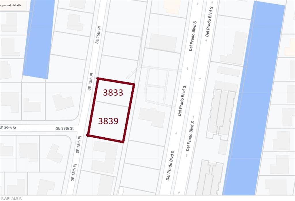 #3833 & #3839 SE 15th PL CAPE CORAL, FL 33904