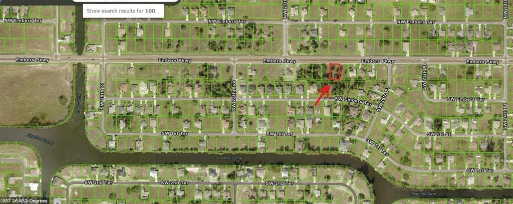 2630 Embers PKWY W CAPE CORAL, FL 33993