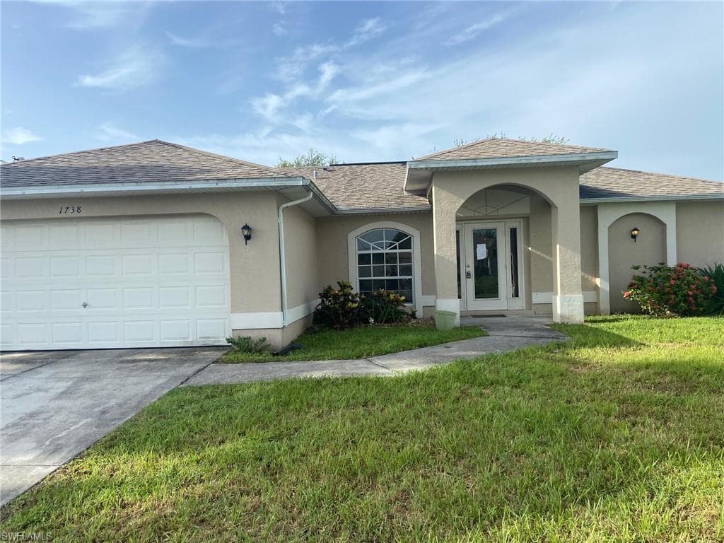 1738 NW 20th ST CAPE CORAL, FL 33993