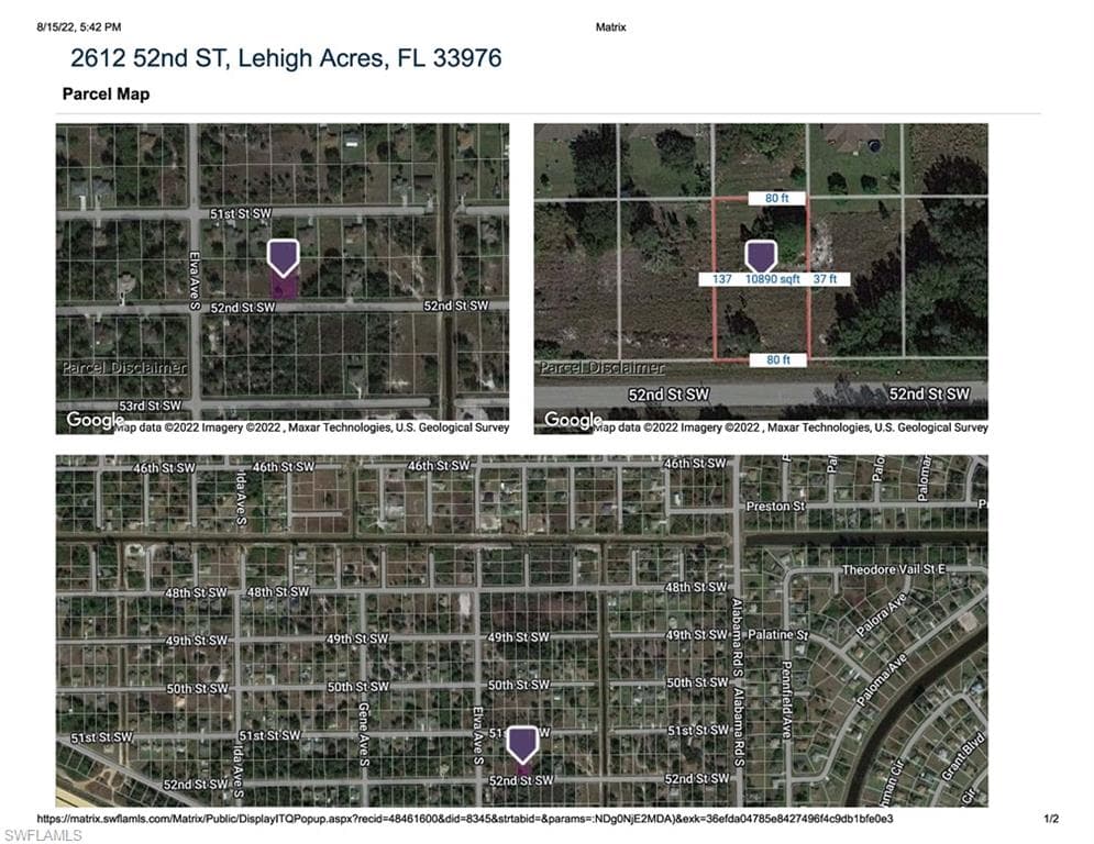 2612 52nd ST SW LEHIGH ACRES, FL 33976