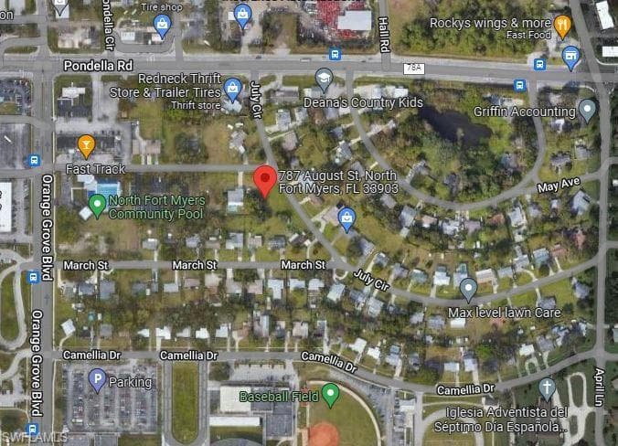 787 August ST NORTH FORT MYERS, FL 33903