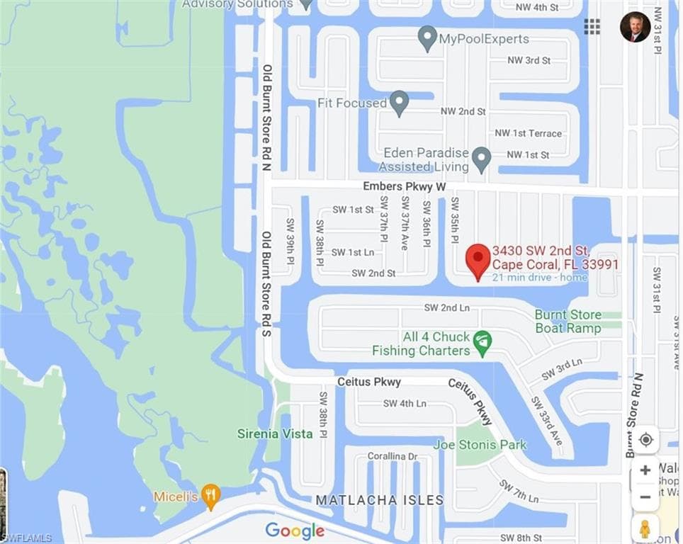 3430 SW 2nd ST CAPE CORAL, FL 33991