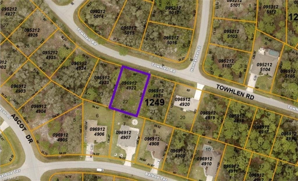 0969124922 TOWHLEN ROAD NORTH PORT, FL 34291