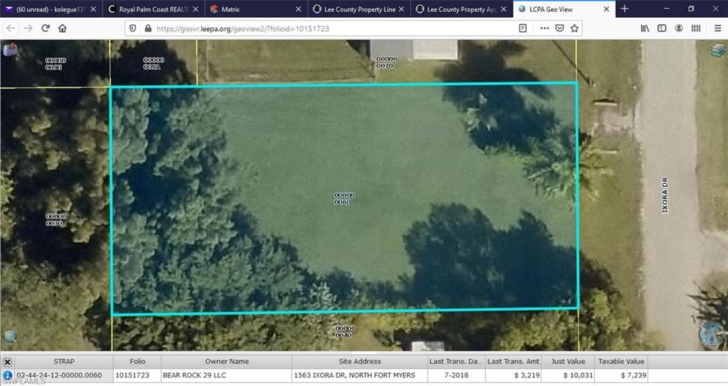 1563 Ixora DR NORTH FORT MYERS, FL 33917