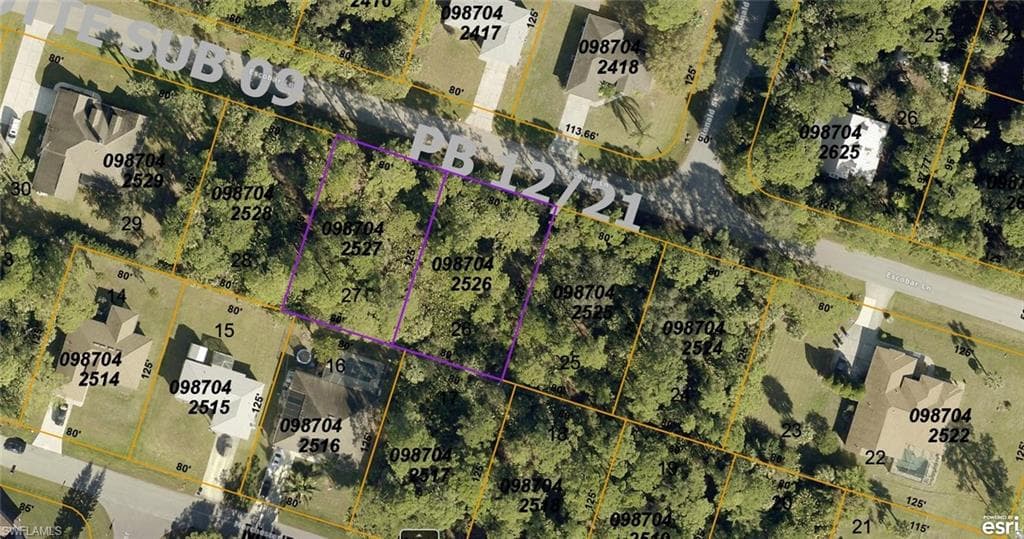 0987042526 & 0987042527 ESCOBAR LN NORTH PORT, FL 34286