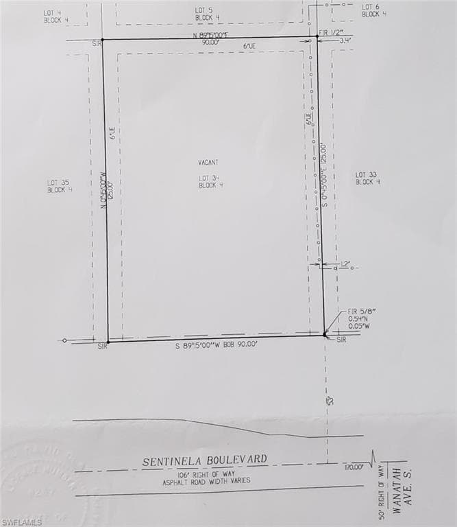 815 Sentinela BLVD LEHIGH ACRES, FL 33974