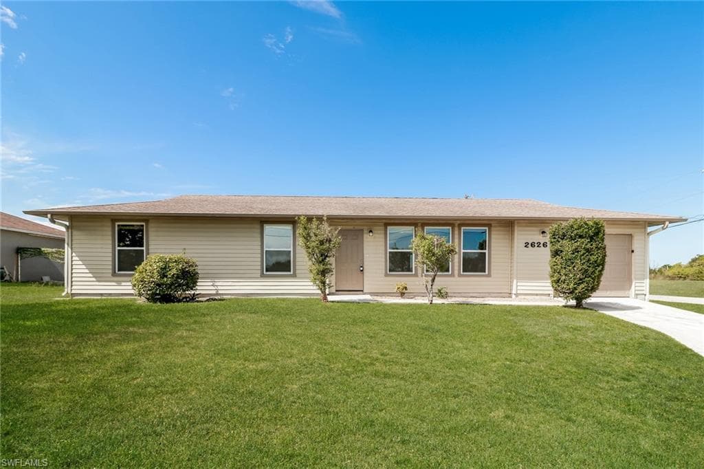 2626 NE 20th PL CAPE CORAL, FL 33909