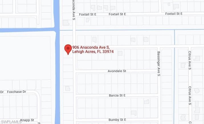 906 Anaconda AVE S LEHIGH ACRES, FL 33974