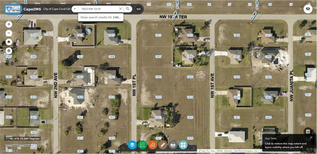 1903 NW 1st PL CAPE CORAL, FL 33993