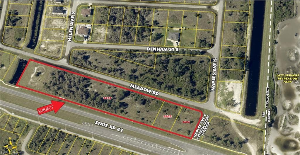 3572 Meadow RD LEHIGH ACRES, FL 33974