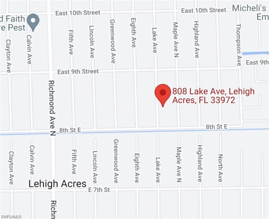 808 Lake AVE LEHIGH ACRES, FL 33972