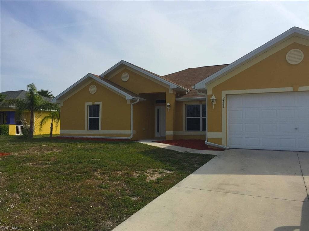 2833 NW 21st AVE CAPE CORAL, FL 33993