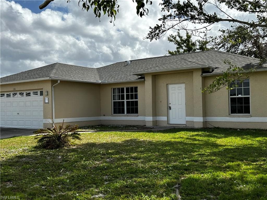 110 SW 19th TER CAPE CORAL, FL 33991