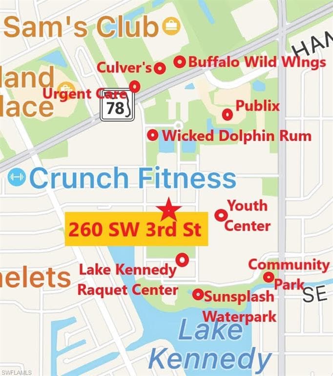 260 SW 3rd ST CAPE CORAL, FL 33991