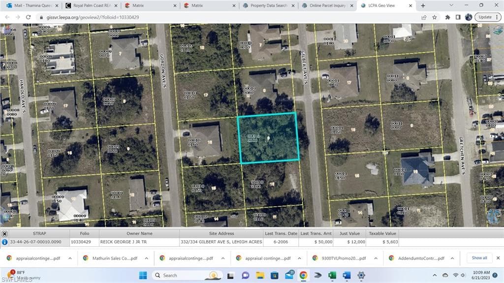 332-334 Gilbert AVE S LEHIGH ACRES, FL 33973