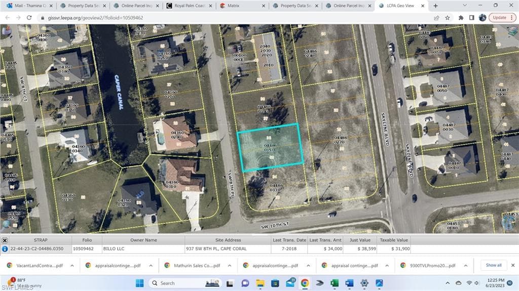 937 SW 8th PL CAPE CORAL, FL 33991