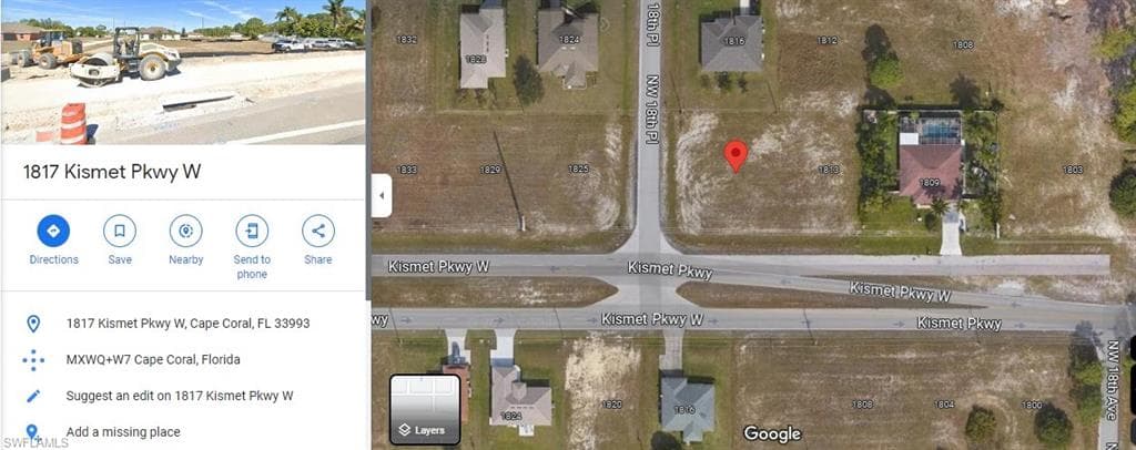 1817 Kismet PKWY W CAPE CORAL, FL 33993