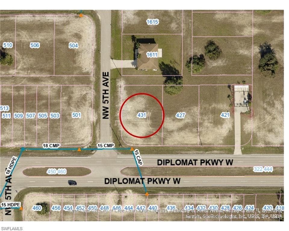 431 Diplomat PKWY W CAPE CORAL, FL 33993