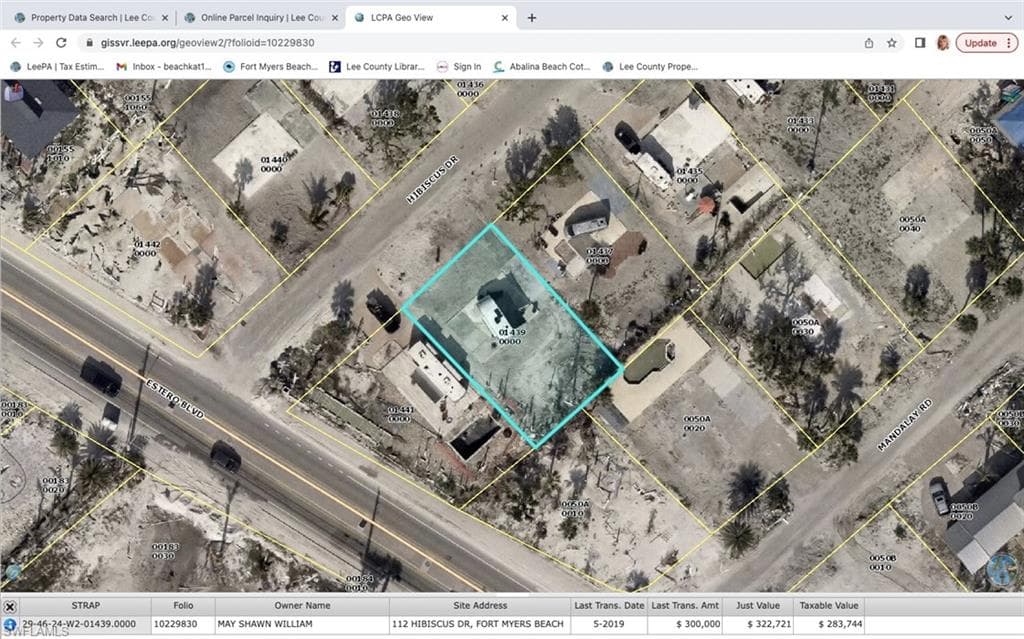 112 Hibiscus FORT MYERS BEACH, FL 33931