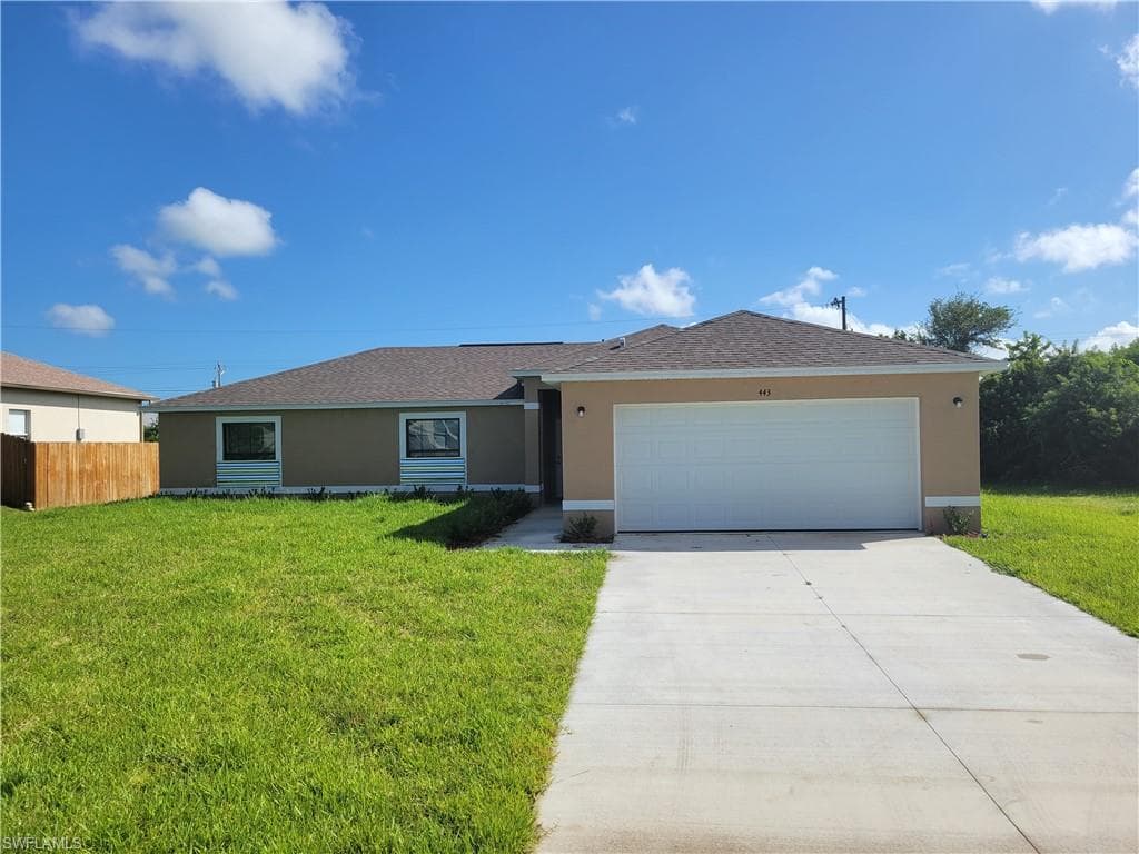 443 NE 2nd AVE CAPE CORAL, FL 33909