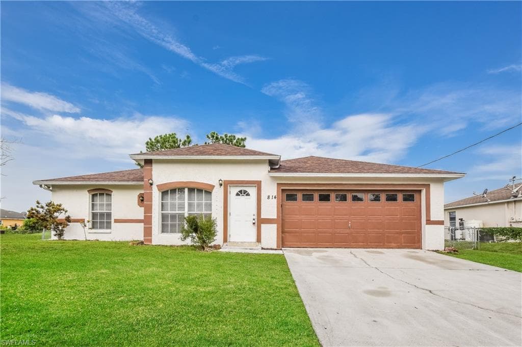 814 Crystal AVE S LEHIGH ACRES, FL 33974