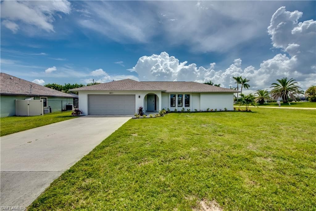 4011 Agualinda BLVD CAPE CORAL, FL 33914