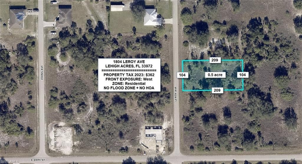1804 Leroy AVE LEHIGH ACRES, FL 33972