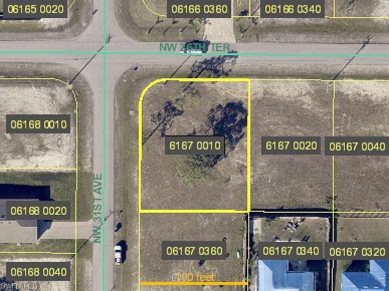 Corner lot NW 26th TER CAPE CORAL, FL 33993